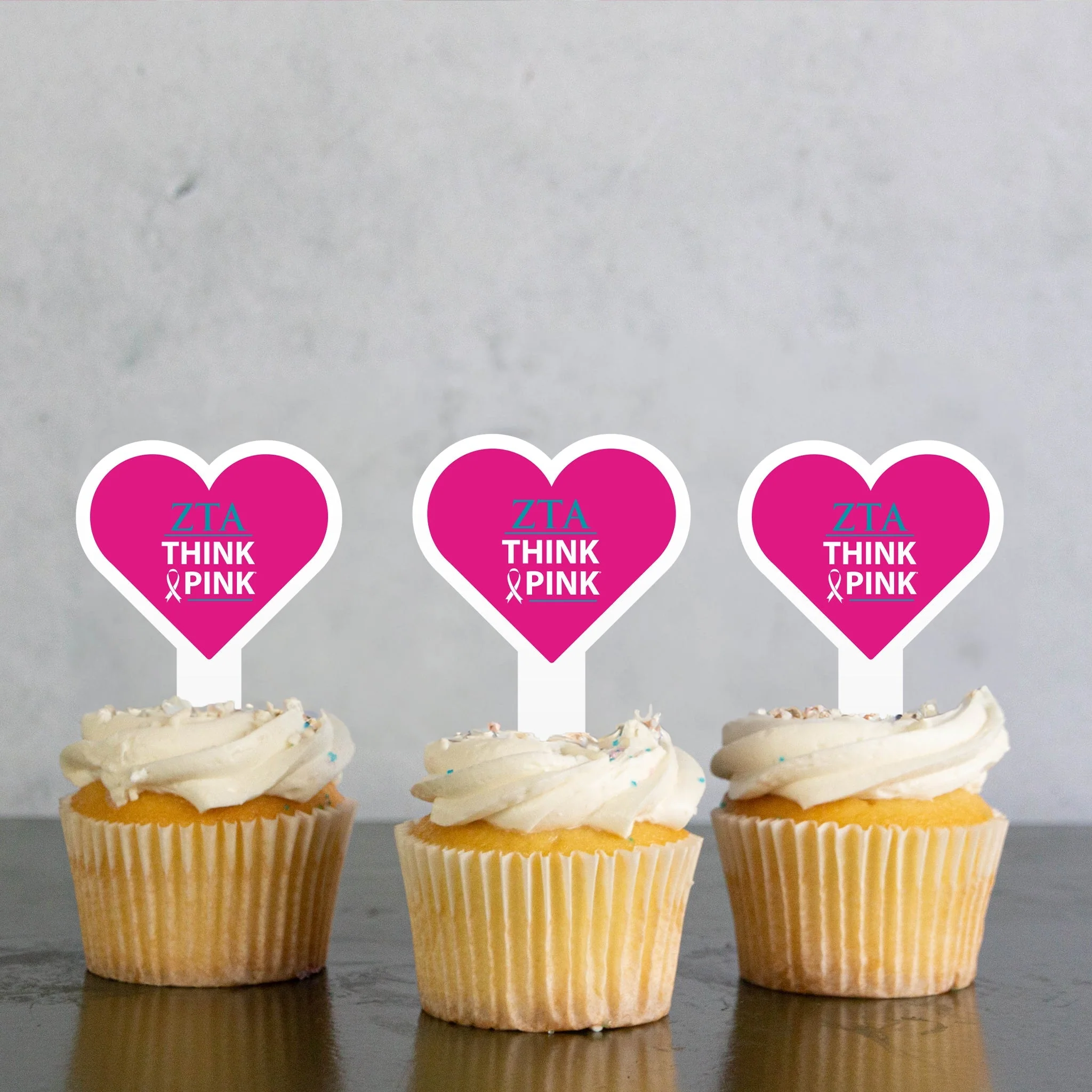 Zeta Tau Alpha Cupcake Toppers - Image 5
